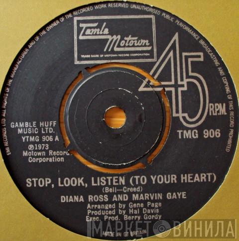 And Diana Ross  Marvin Gaye  - Stop, Look, Listen (To Your Heart)