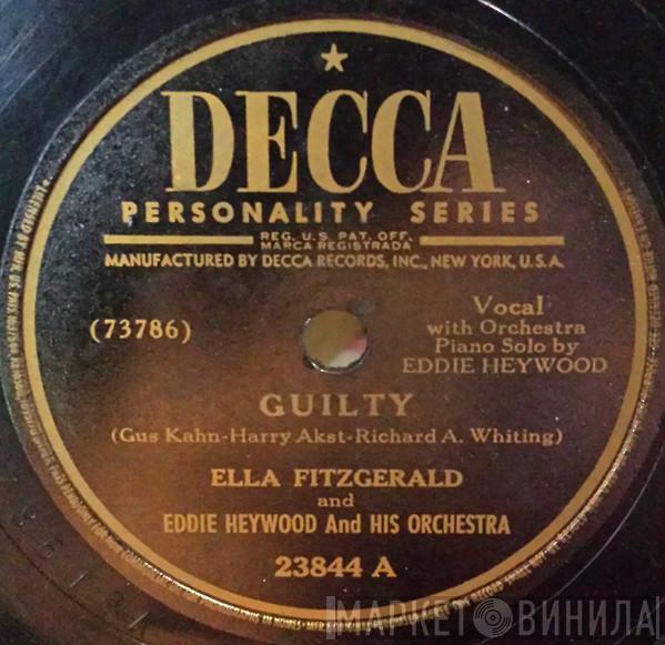 And Ella Fitzgerald  Eddie Heywood And His Orchestra  - Guilty / Sentimental Journey