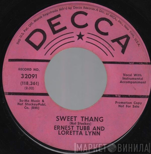 And Ernest Tubb  Loretta Lynn  - Sweet Thang