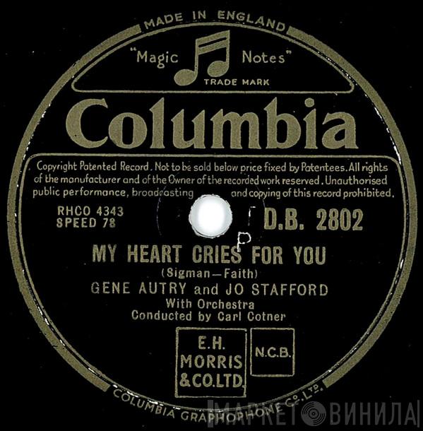 And Gene Autry  Jo Stafford  - My Heart Cries For You / Tennessee Waltz