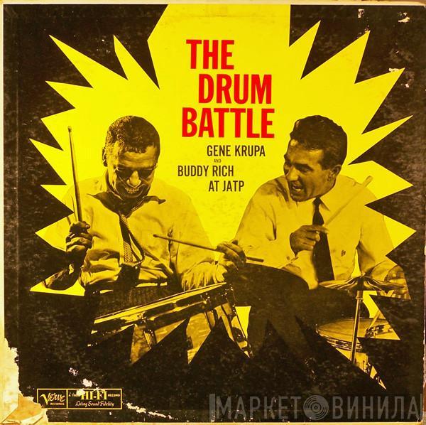 And Gene Krupa  Buddy Rich  - The Drum Battle - Gene Krupa And Buddy Rich At JATP