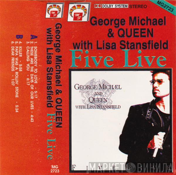 And George Michael With Queen  Lisa Stansfield  - Five Live