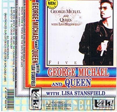 And George Michael With Queen  Lisa Stansfield  - Five Live