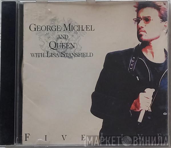 And George Michael With Queen  Lisa Stansfield  - Five Live
