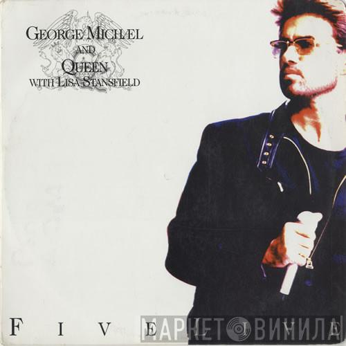 And George Michael With Queen  Lisa Stansfield  - Five Live