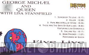 And George Michael With Queen  Lisa Stansfield  - Five Live