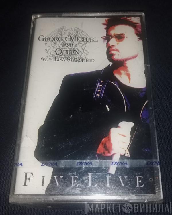 And George Michael With Queen  Lisa Stansfield  - Five Live