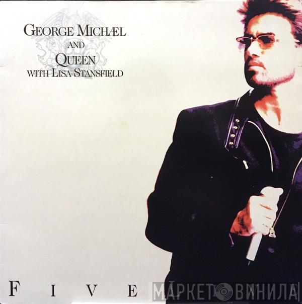 And George Michael With Queen  Lisa Stansfield  - Five Live