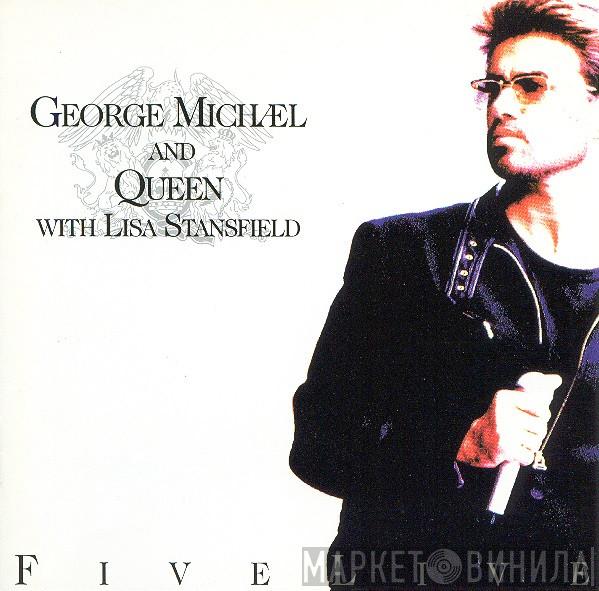 And George Michael With Queen  Lisa Stansfield  - Five Live