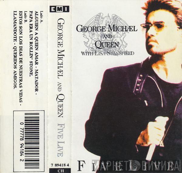 And George Michael With Queen  Lisa Stansfield  - Five Live