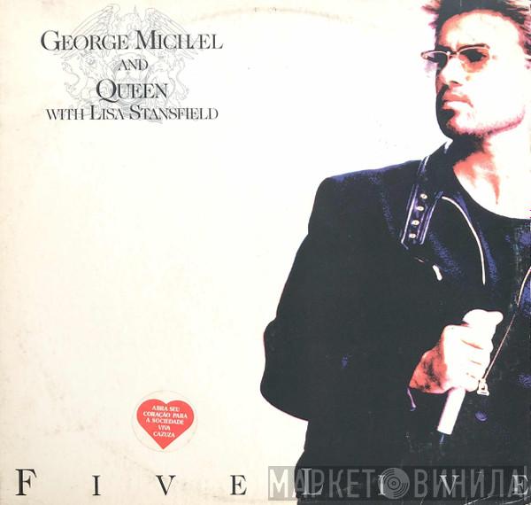 And George Michael With Queen  Lisa Stansfield  - Five Live