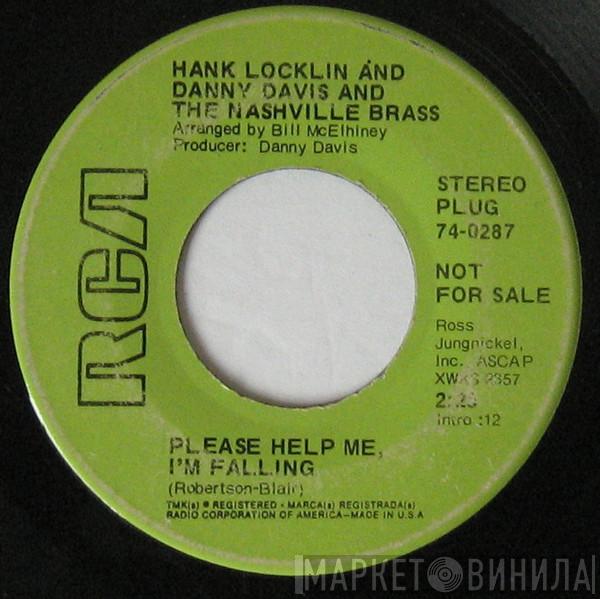 And Hank Locklin  Danny Davis & The Nashville Brass  - Please Help Me, I'm Falling / Anna