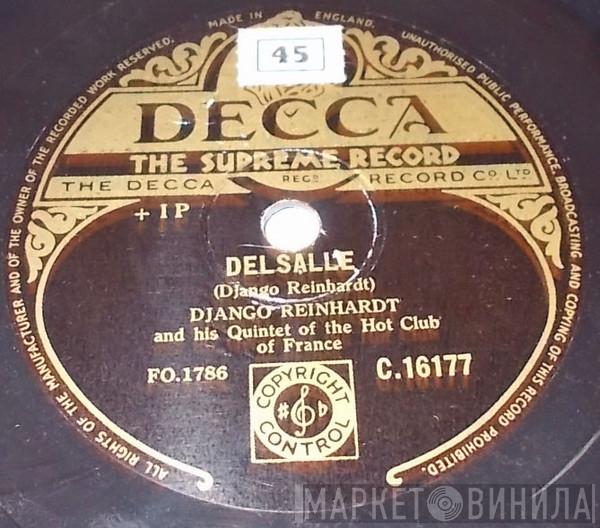 And His Django Reinhardt  Quintette Du Hot Club De France  - Just One Of Those Things / Delsalle