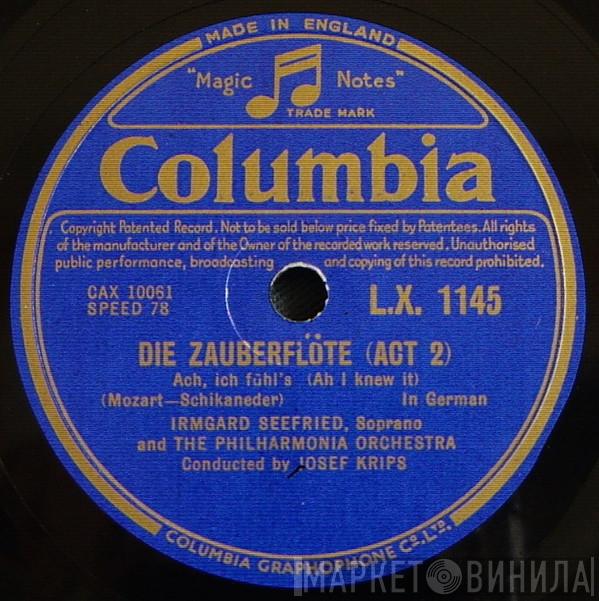 And Irmgard Seefried / Philharmonia Orchestra And Irmgard Seefried  Wiener Philharmoniker  - Die Zauberflöte (Act 2) / Le Nozze Di Figaro (Act 4)