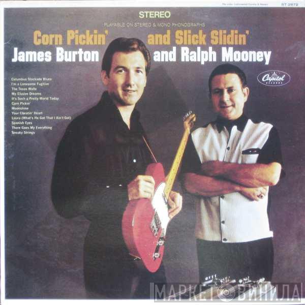 And James Burton  Ralph Mooney  - Corn Pickin' And Slick Slidin'