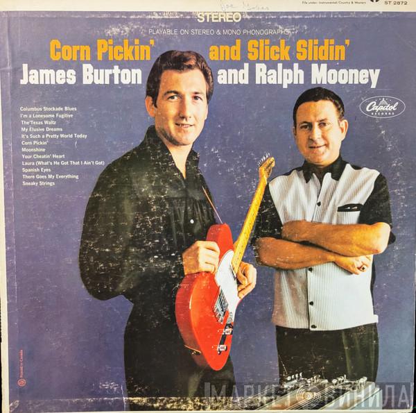 And James Burton  Ralph Mooney  - Corn Pickin' And Slick Slidin'