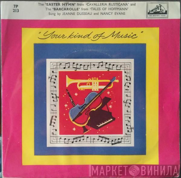 And Jeanne Dusseau  Nancy Evans   - The 'Easter Hymn' And The 'Barcarolle'
