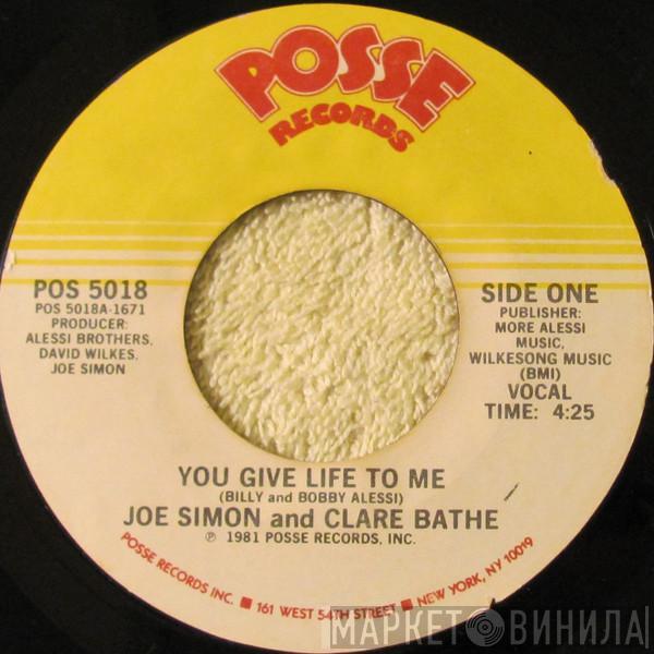 And Joe Simon  Clare Bathé  - You Give Life To Me