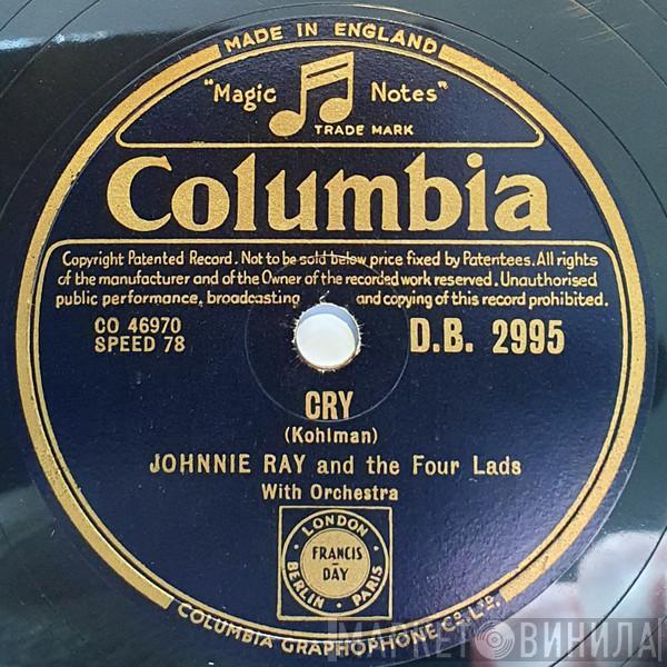 And Johnnie Ray  The Four Lads  - Cry / The Little White Cloud That Cried