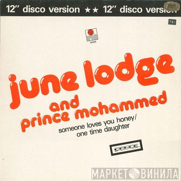 And June Lodge  Prince Mohammed  - Someone Loves You Honey/One Time Daughter (12" Disco Version)