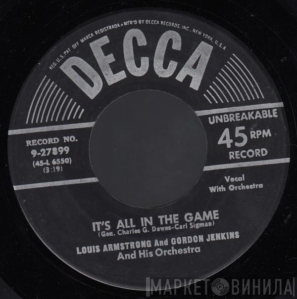 And Louis Armstrong  Gordon Jenkins And His Orchestra  - It's All In The Game / When It's Sleepy Time Down South
