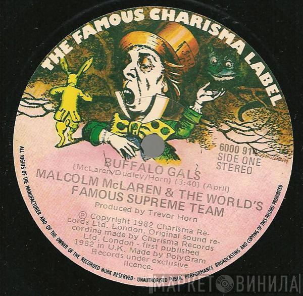And Malcolm McLaren  World's Famous Supreme Team  - Buffalo Gals