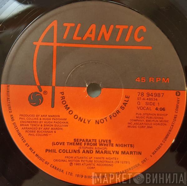 And Phil Collins  Marilyn Martin  - Separate Lives (Love Theme From White Nights)
