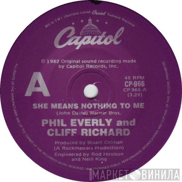 And Phil Everly  Cliff Richard  - She Means Nothing To Me