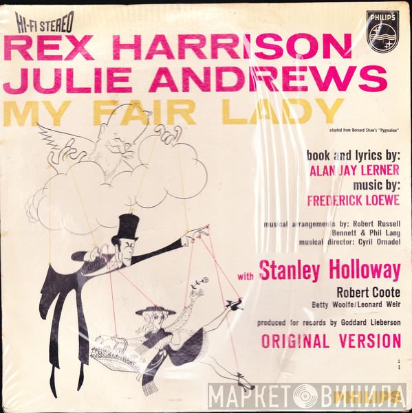 And Rex Harrison With Julie Andrews , Stanley Holloway , Robert Coote , Betty Woolfe  Leonard Weir  - My Fair Lady