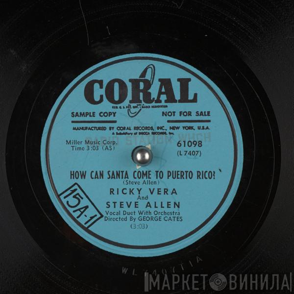 And Ricky Vera  Steve Allen   - How Can Santa Come To Puerto Rico? / Can I Wait Up For Santa Claus?