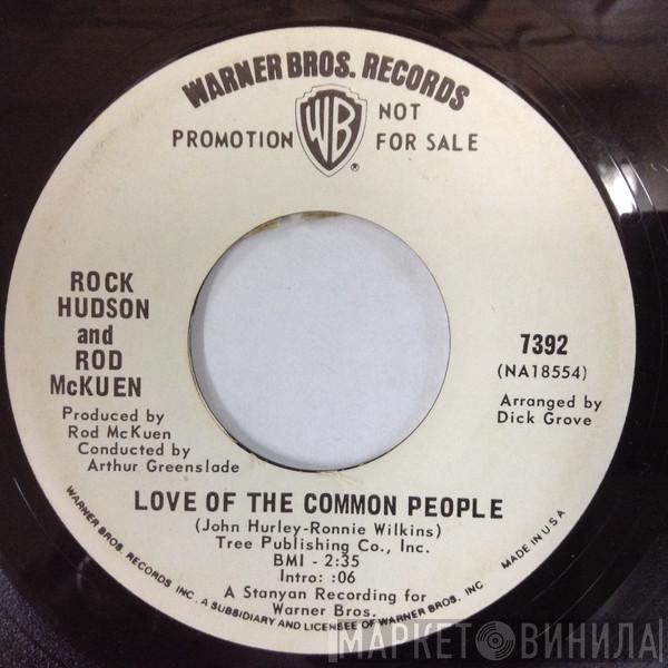 And Rock Hudson   Rod McKuen  - Wings (Why Do They Want Us To Walk?) / Love Of The Common People
