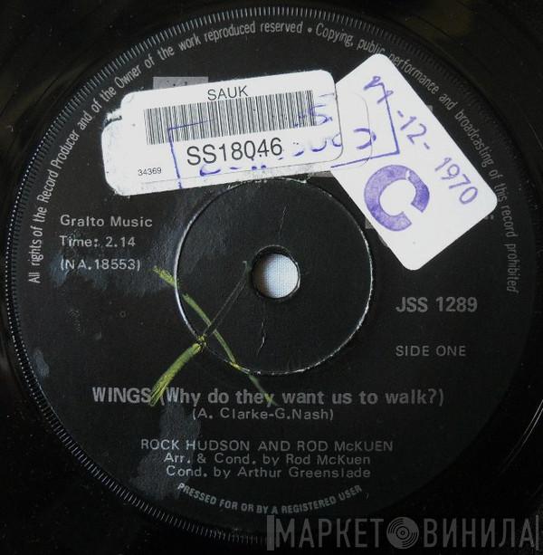 And Rock Hudson   Rod McKuen  - Wings (Why Do They Want Us To Walk?) / Love Of The Common People
