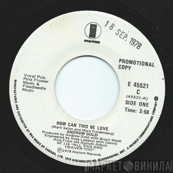  Andrew Gold  - How Can This Be Love