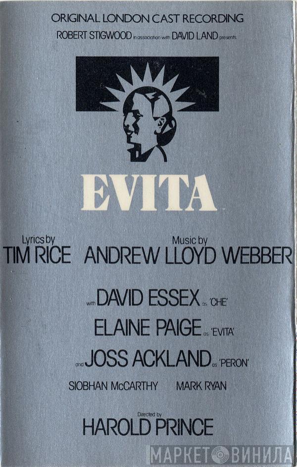  Andrew Lloyd Webber And Tim Rice  - Evita: Original London Cast Recording
