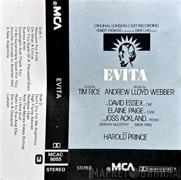  Andrew Lloyd Webber And Tim Rice  - Evita: Original London Cast Recording