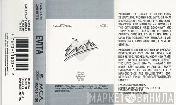  Andrew Lloyd Webber And Tim Rice  - Evita