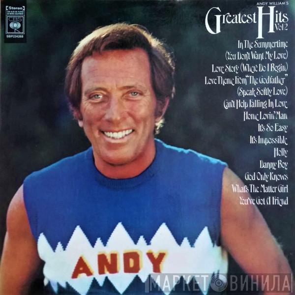  Andy Williams  - Andy William's Greatest Hits Vol.2