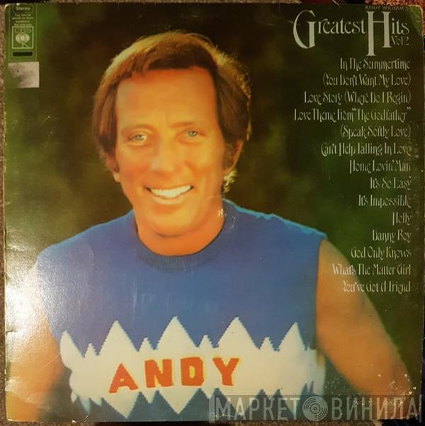  Andy Williams  - Andy William's Greatest Hits Vol. 2