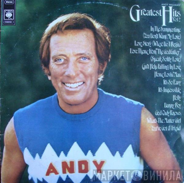  Andy Williams  - Andy Williams' Greatest Hits Vol. 2
