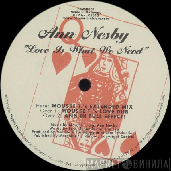 Ann Nesby - Love Is What We Need