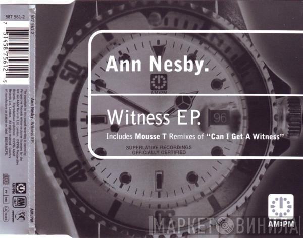 Ann Nesby - Witness EP