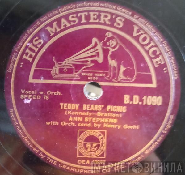 Ann Stephens, Henry E. Geehl - Teddy Bear's Picnic / Dicky Bird Hop