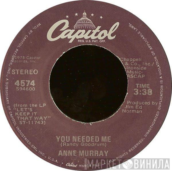 Anne Murray - You Needed Me
