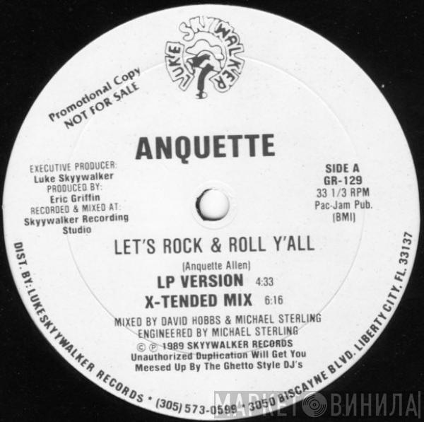 Anquette - Let's Rock & Roll Y'all