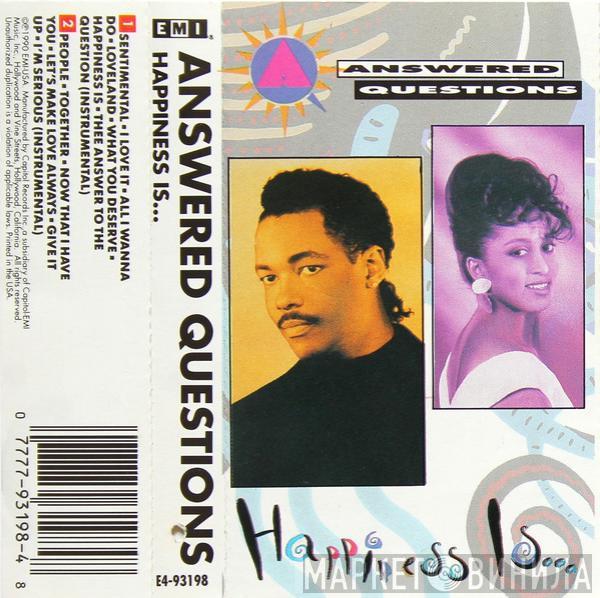  Answered Questions  - Happiness Is....