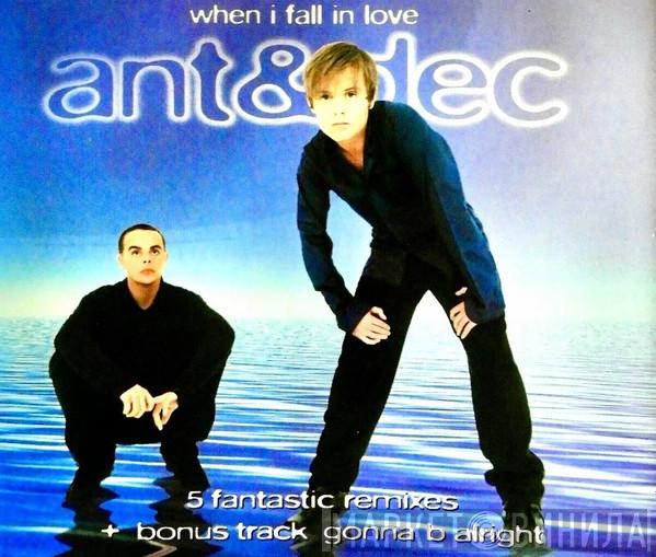  Ant & Dec  - When I Fall In Love