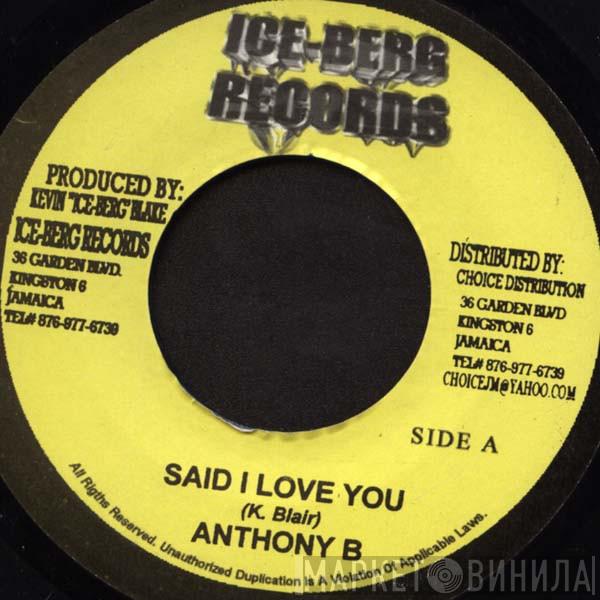 Anthony B - Said I Love You
