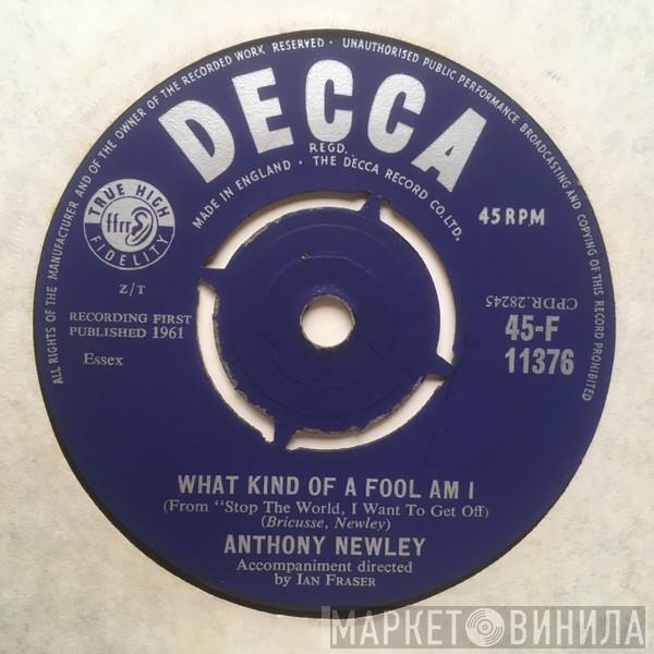 Anthony Newley - What Kind Of Fool Am I / Once In A Lifetime