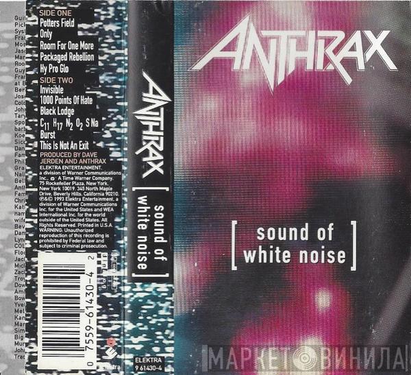 Anthrax - Sound Of White Noise