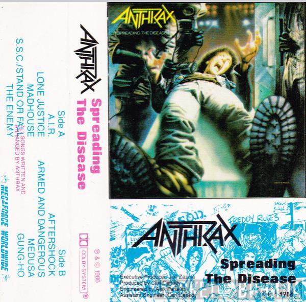  Anthrax  - Spreading The Disease